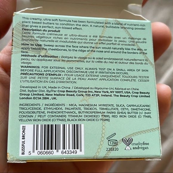 NIB KNDR Beauty Kind Bronze BLISSFUL BRONZE Bronzer - Picture 5 of 6